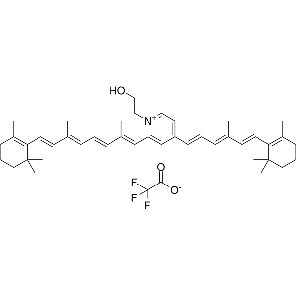 Pyridinium bisretinoid A2E TFA (A2E TFA) 1821308-73-9
